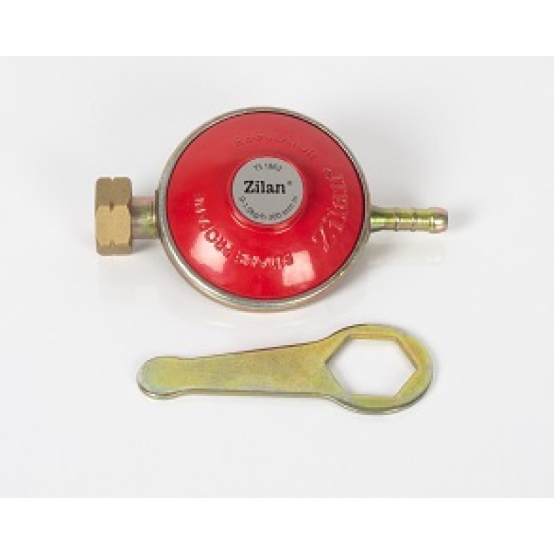 Regulator pentru butelie  ceas butelie , ZILAN ZLN-0100, LPG, Corp metalic, Presiune de iesire 29 mbar