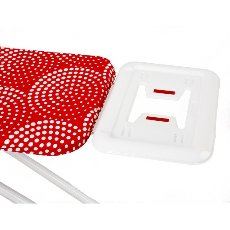 Masa de calcat ZILAN BIANCO ZLN-3482, suprafata de lucru 117x37 cm, blat metalic, suport pentru fierul de calcat