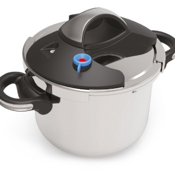 Oala sub presiune inox Zilan ZLN-3239, Capacitate 6L, Manere pliabile