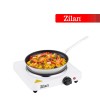 Plita electrica ZILAN Alb ZLN-2173, 1500 W, 26 x 26 x 9.5 cm, 1 arzator, cu 5 trepte de reglaj,