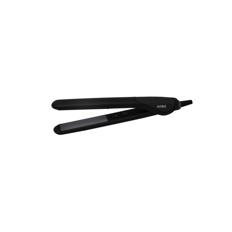 Placa pentru indreptat parul FLORIA ZLN-8992,Negru 25W, invelis ceramic,