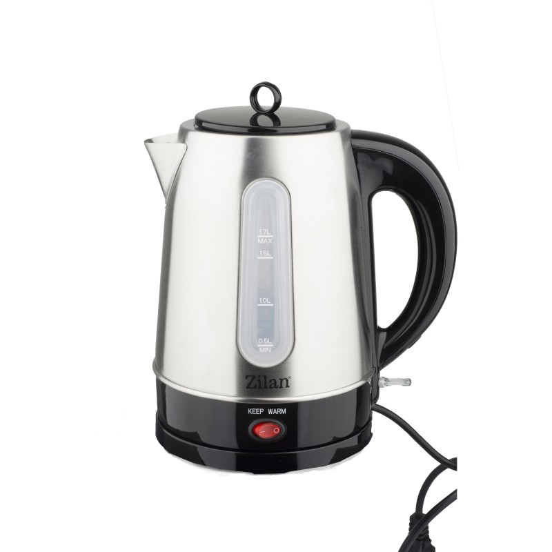 Set fierbator electric+ceainic FLORIA ZLN-3581,Inox/Negru Putere 2200W,