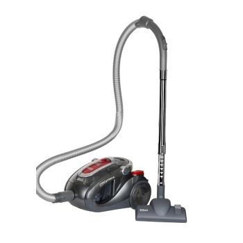 Aspirator Profesional ZILAN ZLN-3529  Negru/Rosu, 2000 W, Filtru HEPA, Capacitate 2 L, Filtrare Ciclonica, Accesorii Incluse, Furtun Flexibil, Tija din Inox, Design Modern