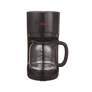 Filtru de cafea ZILAN ZLN-1457, Capacitate 1.5L  12 cesti , Plita pentru pastrarea calda a cafelei, Sistem antipicurare, putere 900W