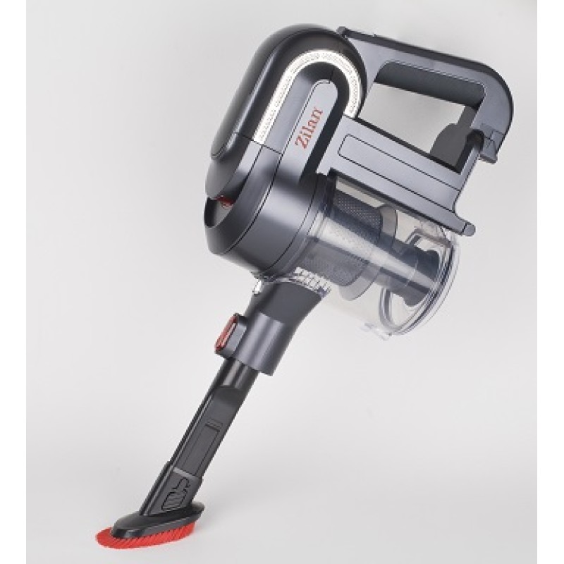 Aspirator vertical reincarcabil Zilan ZLN-1099, filtru hepa, perie electrica, autonomie 24 min