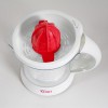 Storcator citrice ZILAN ZLN-7832, Alb/Rosu Capacitate 1L, Cana gradata, Functie reverse, Putere 40W,