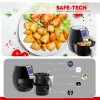 Friteuza Air Fryer Digital ZILAN ZLN-3604, Negru 1500 W, Capacitate 3.5 l, Timer 30 min,