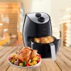 Friteuza Air Fryer, ZILAN ZLN-3598, Negru 1350 W, Capacitate 2.6 L, Timer 30 min,