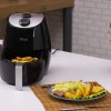 Friteuza Air Fryer, ZILAN ZLN-3598, Negru 1350 W, Capacitate 2.6 L, Timer 30 min,