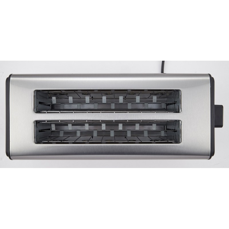 Prajitor paine dublu inox Zilan ZLN2720, 1300W, 6 grade de rumenire si functii multiple