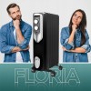 Calorifer electric Floria ZLN-3659,Negru 2000 W, 9 elementi, 3 trepte de putere, Termostat reglabil, Protectie supra-incalzire, Indicator luminos,