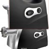 Masina de tocat carne ZILAN ZLN-7599,Negru 1200W, Tava si panou inox, Accesorii umplut carnati, Functie revers, 1.6kg/min,
