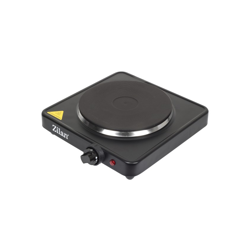 Plita electrica Zilan ZLN2174, 1500W, 1 arzator, 5 trepte de putere, 26 x 26 x 9.5 cm