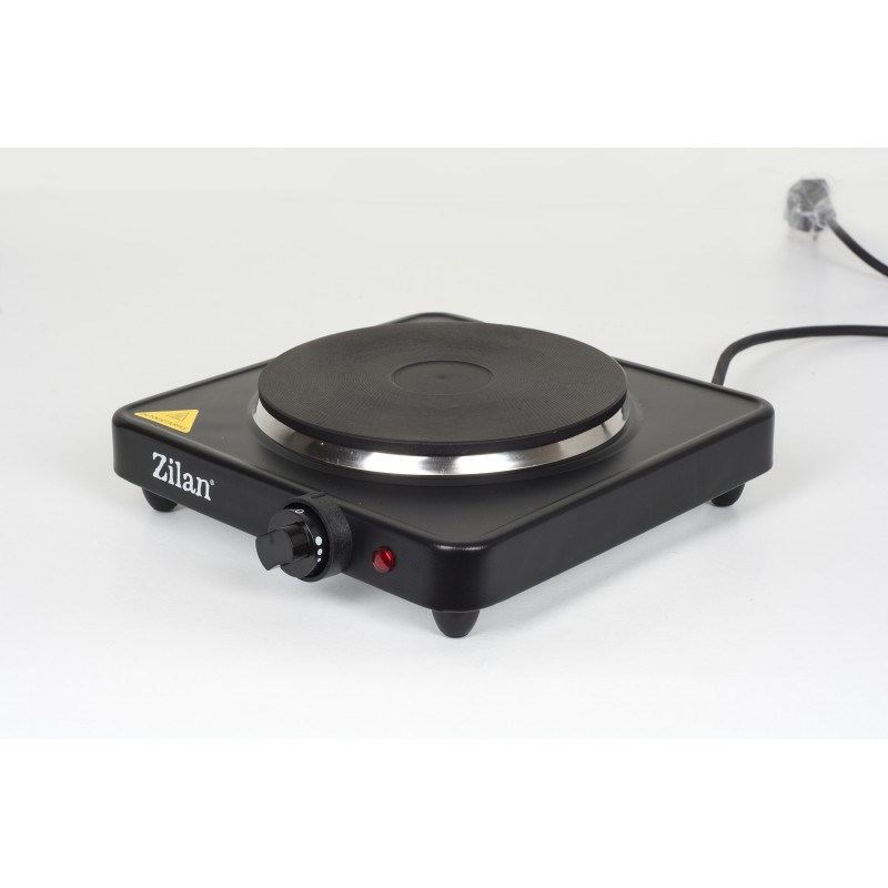 Plita electrica Zilan ZLN2174, 1500W, 1 arzator, 5 trepte de putere, 26 x 26 x 9.5 cm