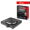 Plita electrica Zilan ZLN2174, 1500W, 1 arzator, 5 trepte de putere, 26 x 26 x 9.5 cm