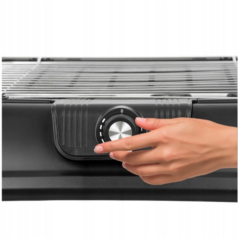 Gratar electric ZİLAN ZLN-3772,2000 W, termostat reglabil