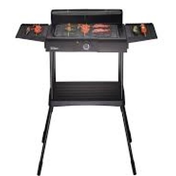 Gratar electric cu picior ZİLAN ZLN-3789 ,2400 W, termostat reglabil