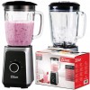 Blender ZILAN ZLN-3925, 1.5 l, 2 viteze + Functie impuls, Zdrobire gheata, Vas de sticla, Inox