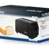 Prajitor de paine Floria ZLN-7604,Negru 700W, grad de rumenire ajustabil,