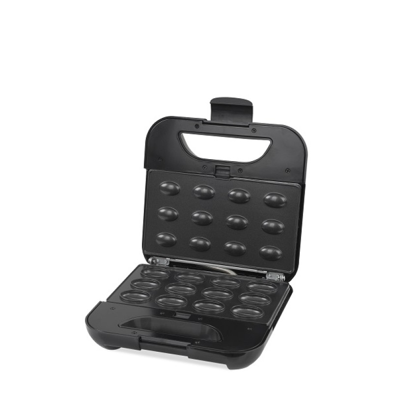 Sandwich-maker ZILAN 5 in 1 ZLN-3932, Negru/Inox 800 W, 5 tipuri de placi grill, triunghi, sandwich, waffle, nuci,