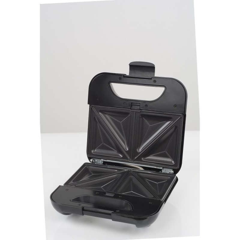 Sandwich-maker ZILAN 5 in 1 ZLN-3932, Negru/Inox 800 W, 5 tipuri de placi grill, triunghi, sandwich, waffle, nuci,