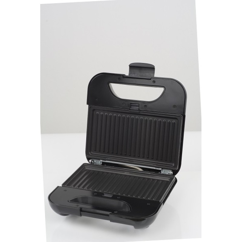 Sandwich-maker ZILAN 5 in 1 ZLN-3932, Negru/Inox 800 W, 5 tipuri de placi grill, triunghi, sandwich, waffle, nuci,