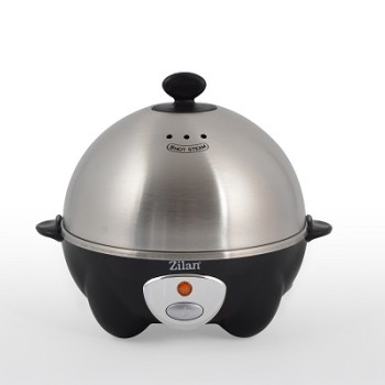 Fierbator de oua ZİLAN ZLN-8075, Negru 360W, Capacitate 7 oua,