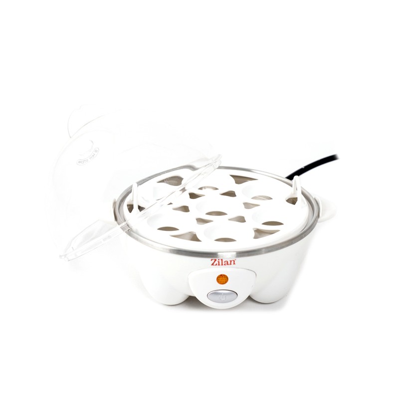 Fierbator de oua ZİLAN Alb ZLN-8075, 360 W, Capacitate 7 oua,