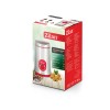 Rasnita cafea electrica, Zilan ZLN-8012,Argintiu /Rosu 150 W, inox, cutite macinare otel inoxidabil