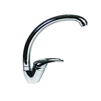 Baterie monocomanda lebada ZINOX ZLN-7819, Cartus ceramic 40 mm, Finisaj crom