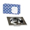 Chiuveta 0148 pentru masca, cu o cuva + racord flexibil scurgere, 40x50 cm. Z-Inox, ZLN- 0148 -2968