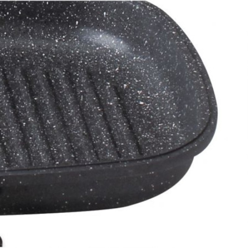 Tigaie dubla ZILAN ZLN-9522,culoare negru Diametru 30 cm, garnitura silicon rezerva,