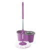 Galeata magic mop LISA ZLN-1389, Mop rotativ 360 grade, Capacitate galeata 17L, Mov