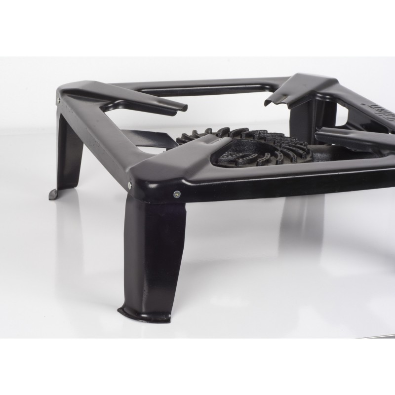 Arzator din fonta ZILAN ZLN-6409 , patrat, cu corp metalic destinat utilizarii in aer liber