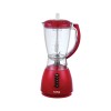 Blender FLORIA ZLN-3079 ROSU, Putere 300W, capacitate 1.5L, 3 viteze, Functie puls-Vas plastic