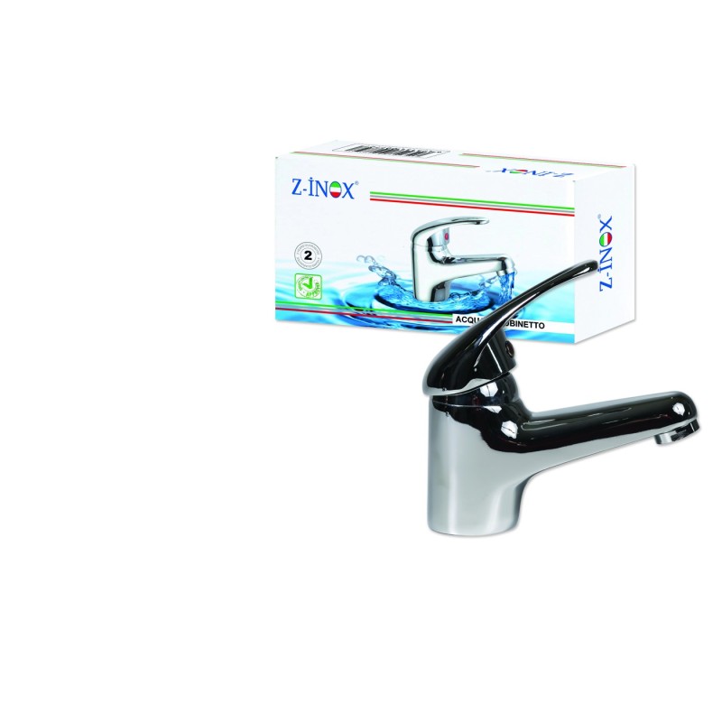 Baterie lavoar ZINOX ZLN-7727, Monocomanda, Cartus ceramic 40 mm, Finisaj cromat