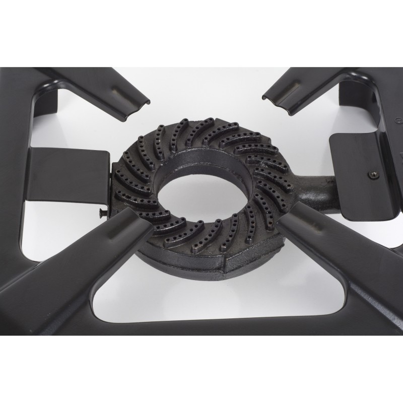 Arzator din fonta ZILAN ZLN-6409 , patrat, cu corp metalic destinat utilizarii in aer liber