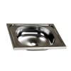 Chiuveta 0148 pentru masca, cu o cuva + racord flexibil scurgere, 40x50 cm. Z-Inox, ZLN- 0148 -2968