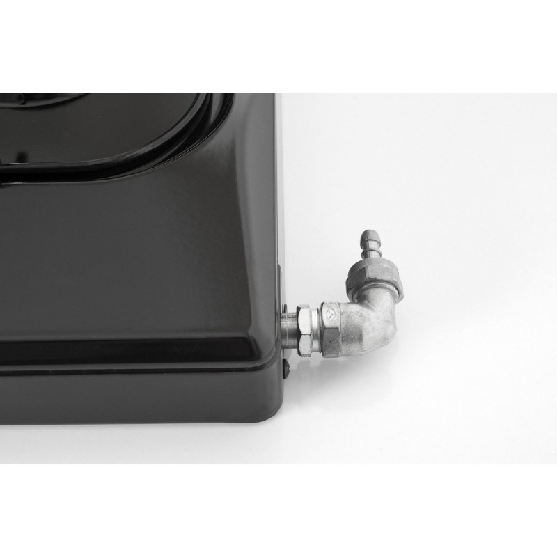 Aragaz 4 ochiuri ZILAN ZLN-1518,Negru Butoane laterale, Emailat